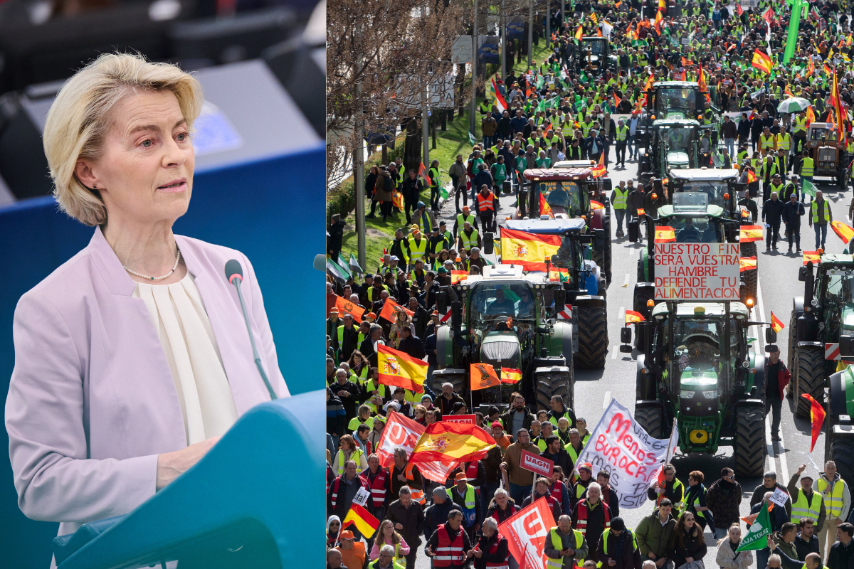 Agricultores preparan una gran protesta en Bruselas contra los recortes de Von der Leyen en la Política Agrícola Común