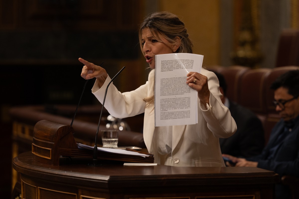 Sumar propone castigar con falta grave a los jueces que acudan a manifestaciones contra «los protagonistas de la vida política»