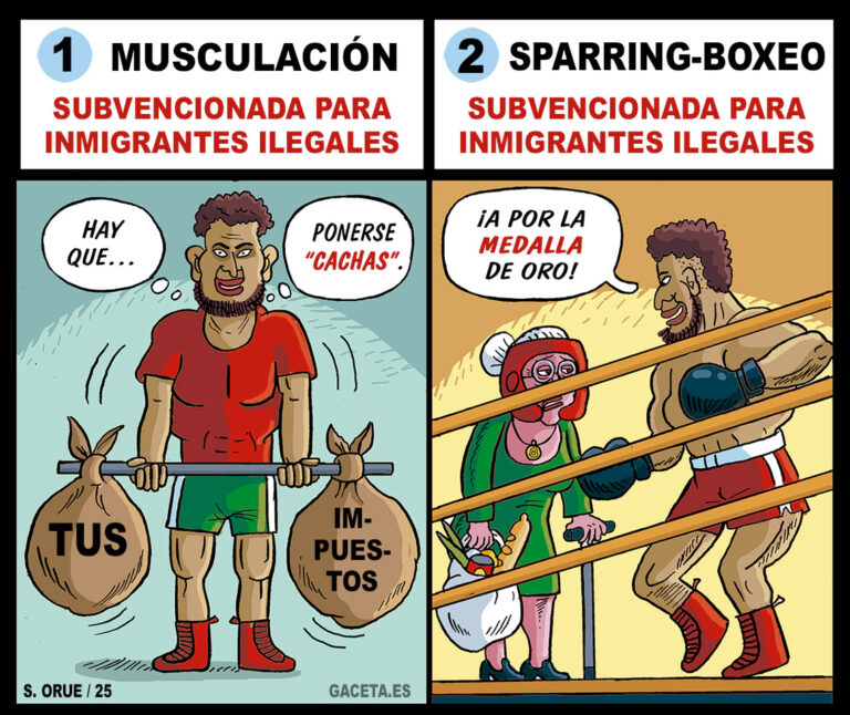 Financian con los impuestos pagados por los españoles las clases de gimnasio de los inmigrantes ilegales en Canarias