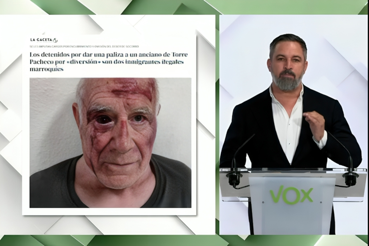 Abascal responde a Marlaska tras acusarle de alentar la tensión social en Torre Pacheco: «No es mi culpa que los detenidos sean dos marroquíes ilegales»
