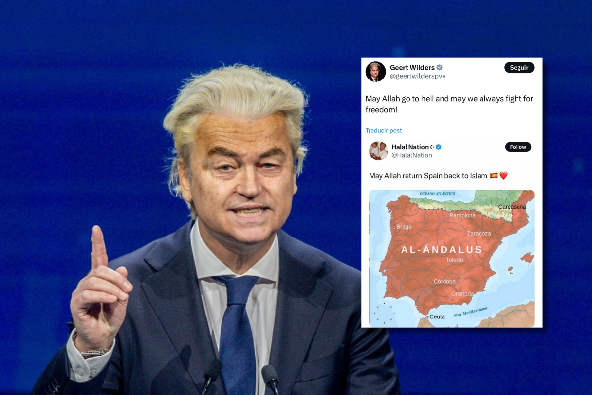 Wilders sale en defensa de España contra un musulmán que pide la «reconquista»: «Que Alá se vaya al infierno, siempre lucharemos por la libertad»