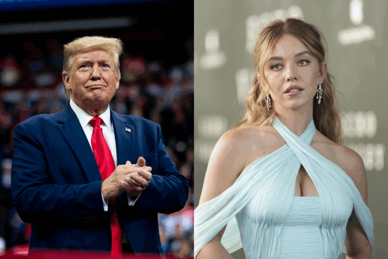 La actriz Sydney Sweeney está dada de alta como republicana desde el año 2024