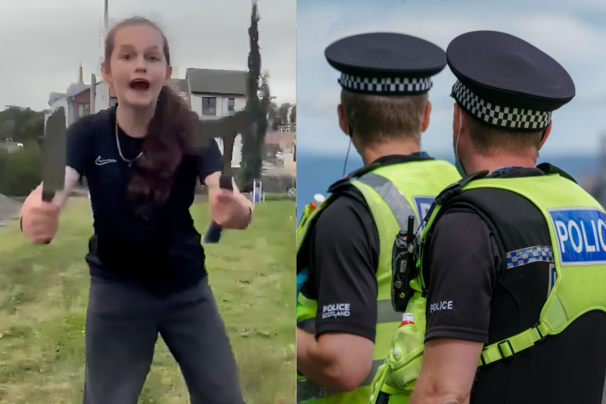 Detenida la niña británica que defendió a su hermana de 12 años con machetes y hachas de un inmigrante islamista por «ir armada»