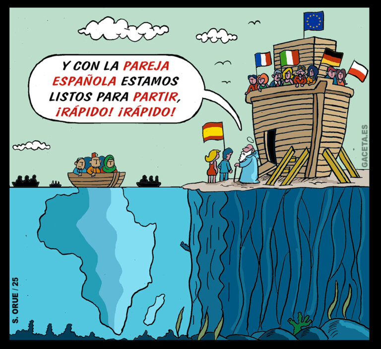 Avalancha de inmigrantes ilegales en Europa en los últimos cinco años