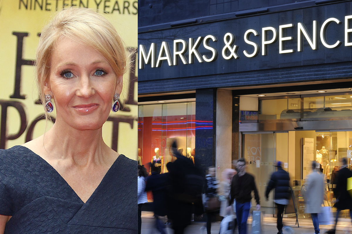 JK Rowling speaks out after trans Marks & Spencer offers to help 14YO shop for a bra, sparking mass controversy