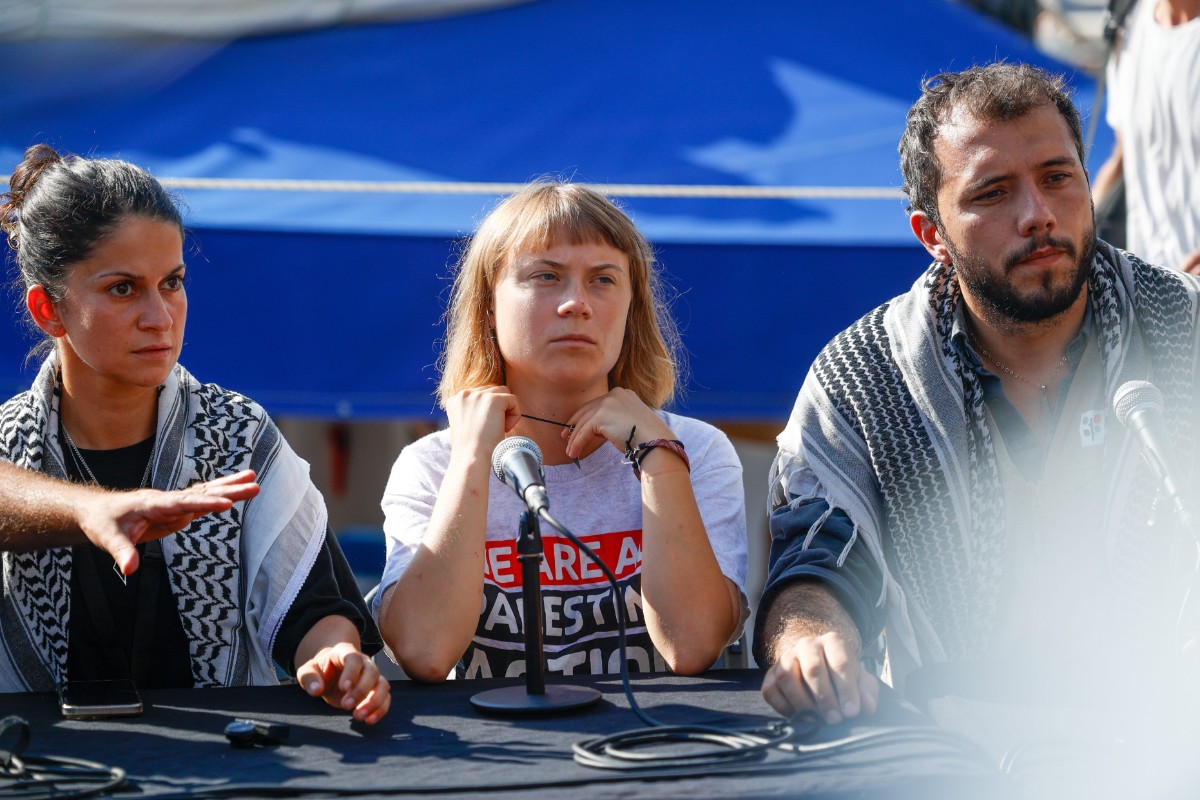 Activistas izquierdistas, incluidas Greta y Colau, parten hacia Gaza para apoyar a los terroristas de Hamás y criminalizar a Israel