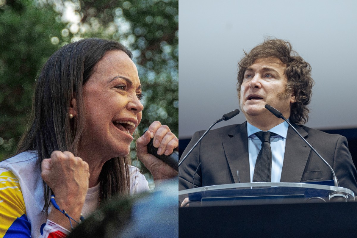 María Corina Machado agradece a Milei por declarar como grupo terrorista al Cártel de los Soles