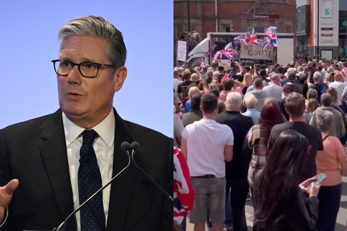 La Policía de Londres detiene a cinco británicos en las protestas por la acogida en hoteles de inmigrantes ilegales: «Esto ya es un régimen dictatorial»