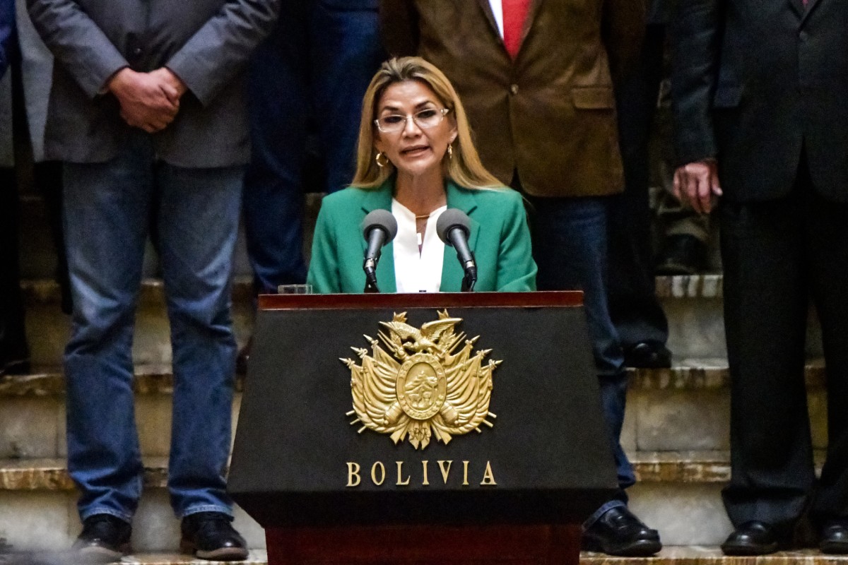 La Justicia de Bolivia anula uno de los casos contra la expresidente Jeanine Áñez y ordena su liberación