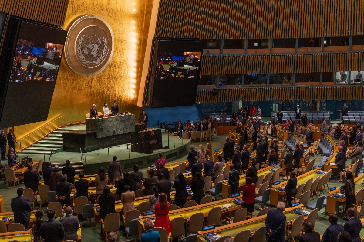 La Asamblea General de la ONU aprueba una resolución en apoyo a la creación de un Estado palestino