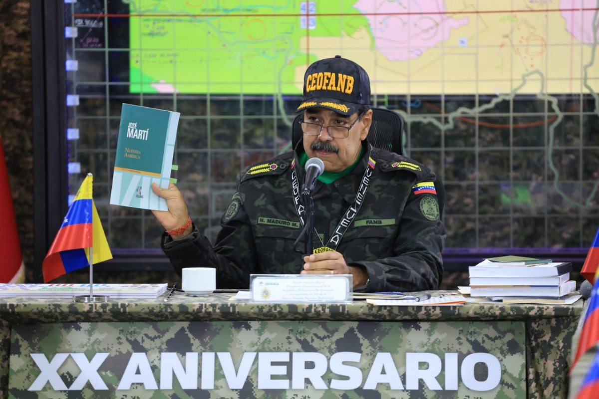 Maduro firma un decreto que autoriza la declaración del estado de conmoción en caso de producirse una «agresión externa»