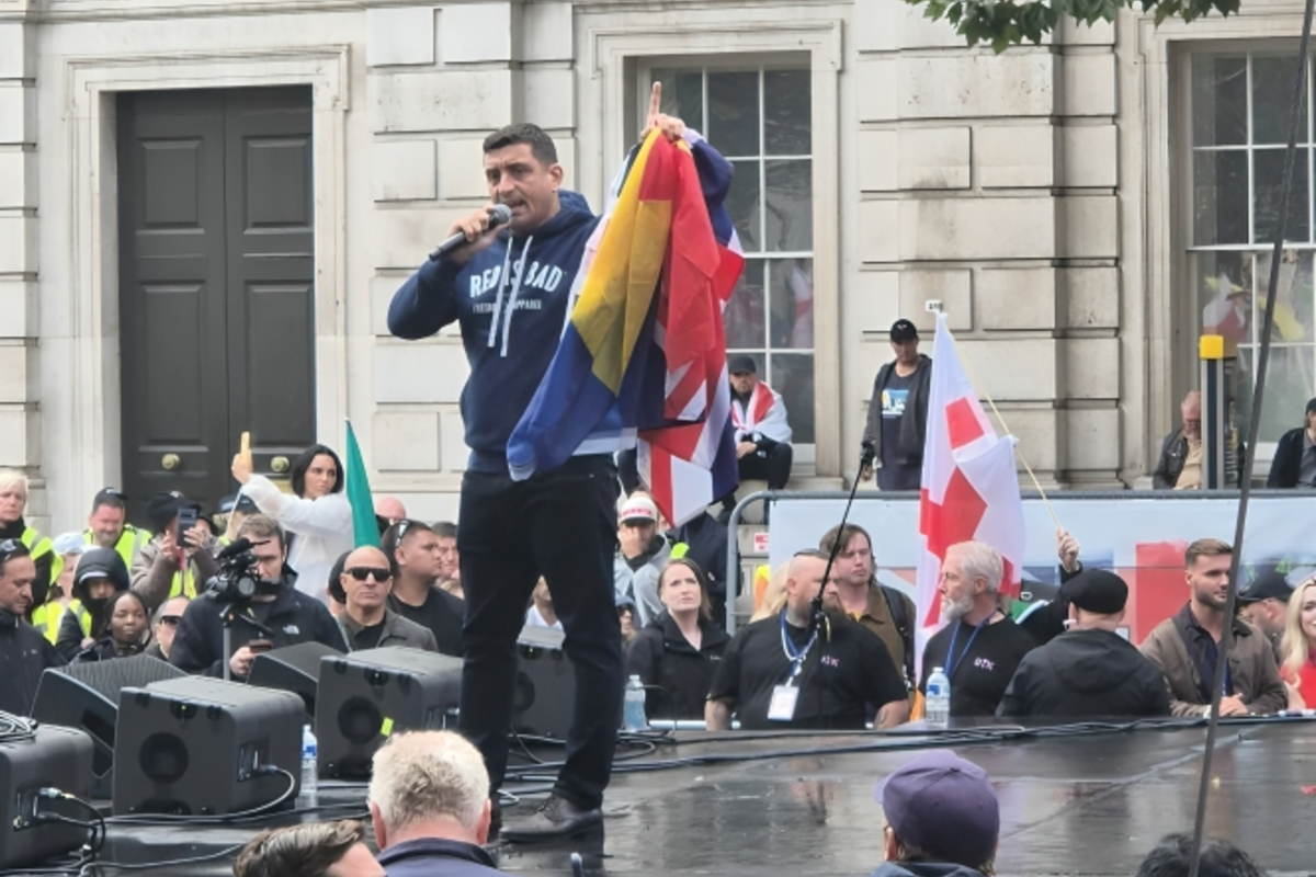 George Simion, desde la manifestación masiva a favor de la libertad de expresión en Londres: «¡Tenemos que levantarnos por nuestros derechos!»