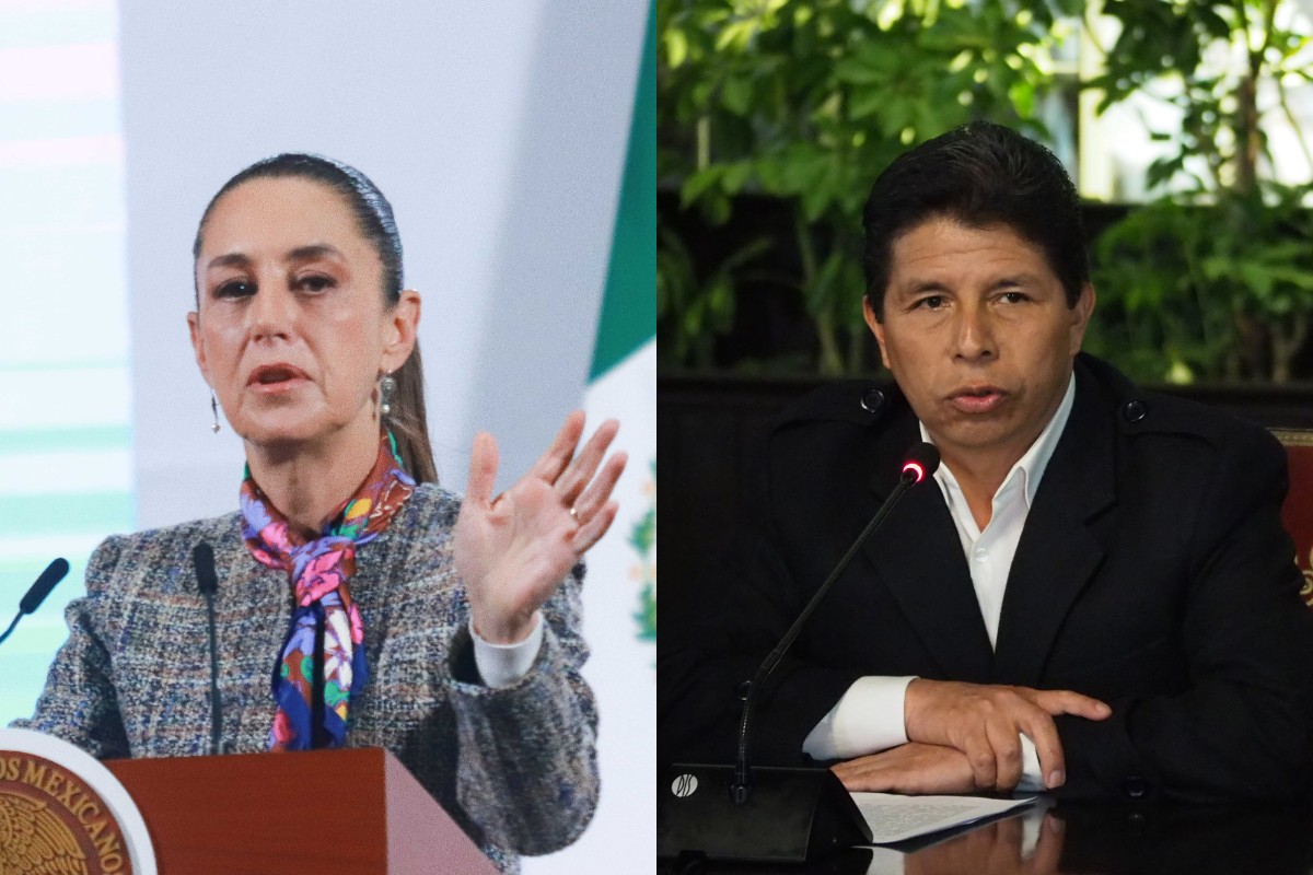 El Congreso de Perú aprueba una moción para declarar persona non grata a Claudia Sheinbaum por defender al golpista Pedro Castillo