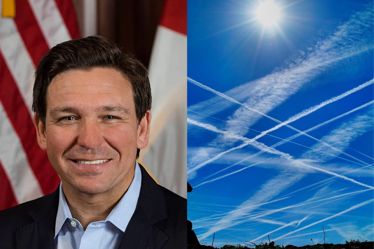 Ron DeSantis prohíbe utilizar los aeropuertos de Florida para cualquier actividad de modificación del clima y geoingeniería