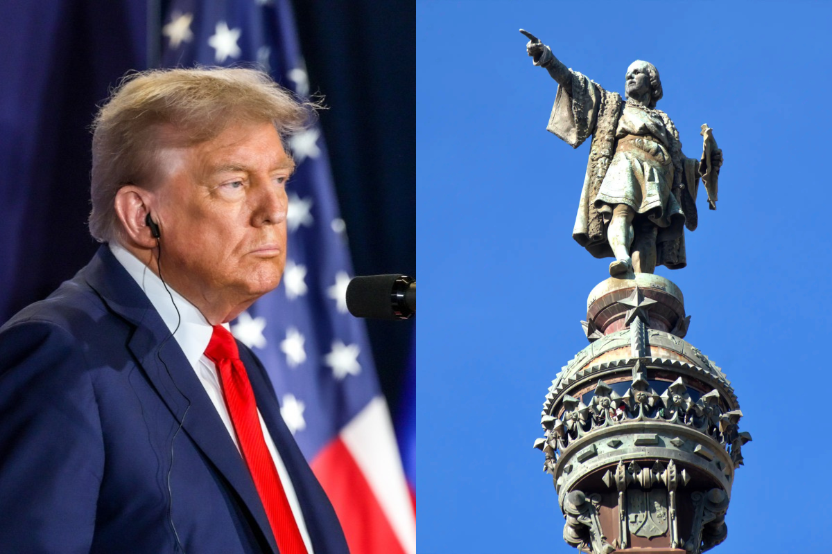 La Administración Trump restaura los más de 30 monumentos en honor a Cristóbal Colón que fueron derribados por Black Lives Matter en 2020