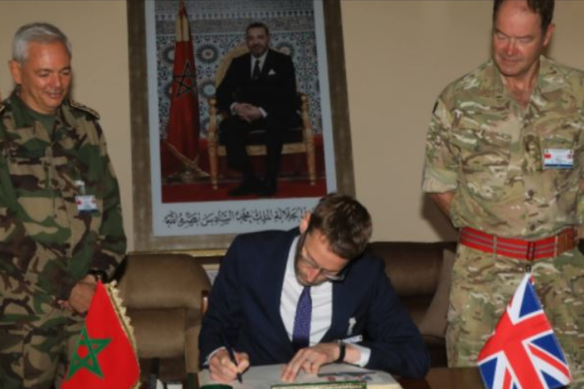 Tropas británicas de Gibraltar se entrenan con el Ejército marroquí en maniobras conjuntas cerca de Marrakech