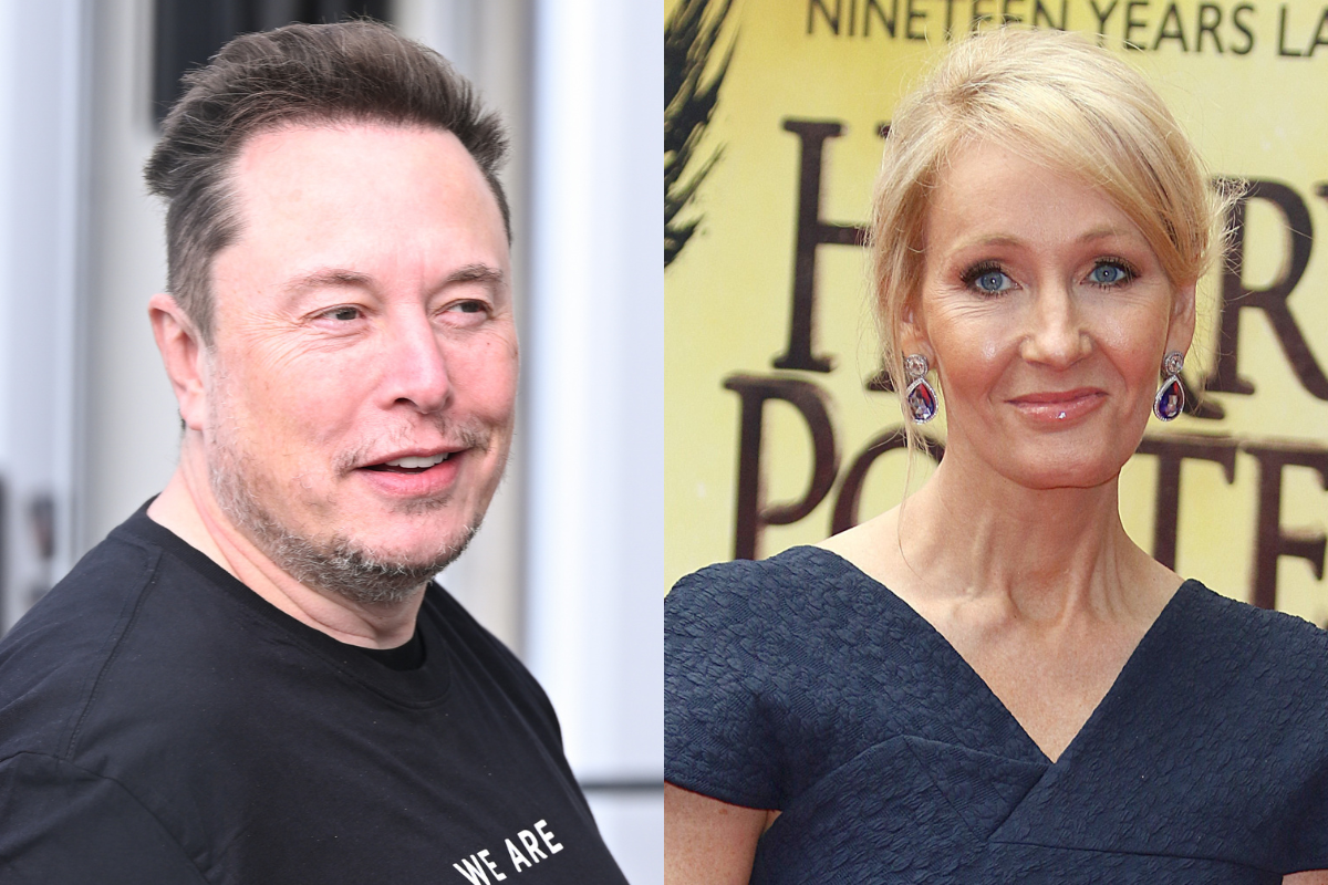 Elon Musk respalda a JK Rowling y carga contra el «virus woke»: «Nunca podrás convertir a un hombre en una mujer, es biológicamente imposible»