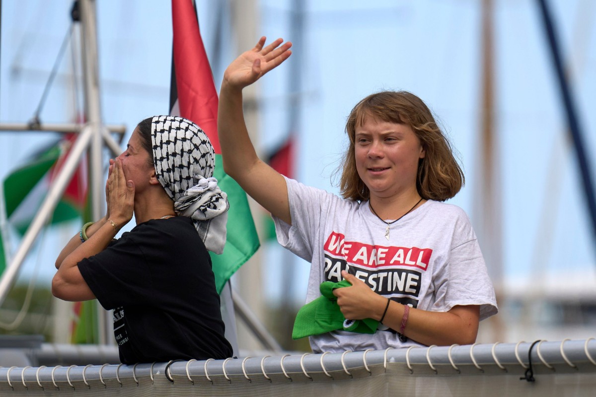 El Ejército de Israel intercepta la flotilla proHamás Global Sumud y le pide no entrar en la «zona de conflicto activo»