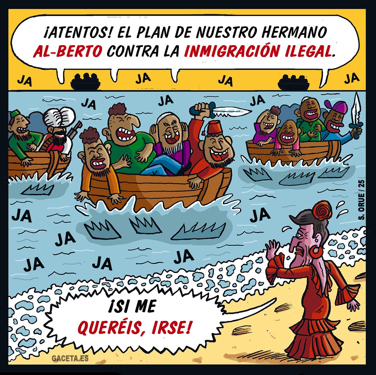 La estafa migratoria de Feijoo