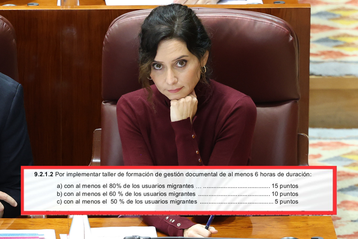 El Gobierno de Ayuso discrimina a los españoles extutelados en beneficio de los inmigrantes: premia a las entidades que realicen talleres con extranjeros