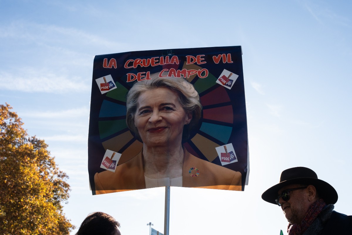 Los agricultores planean tomar Bruselas con una revuelta histórica contra Von der Leyen