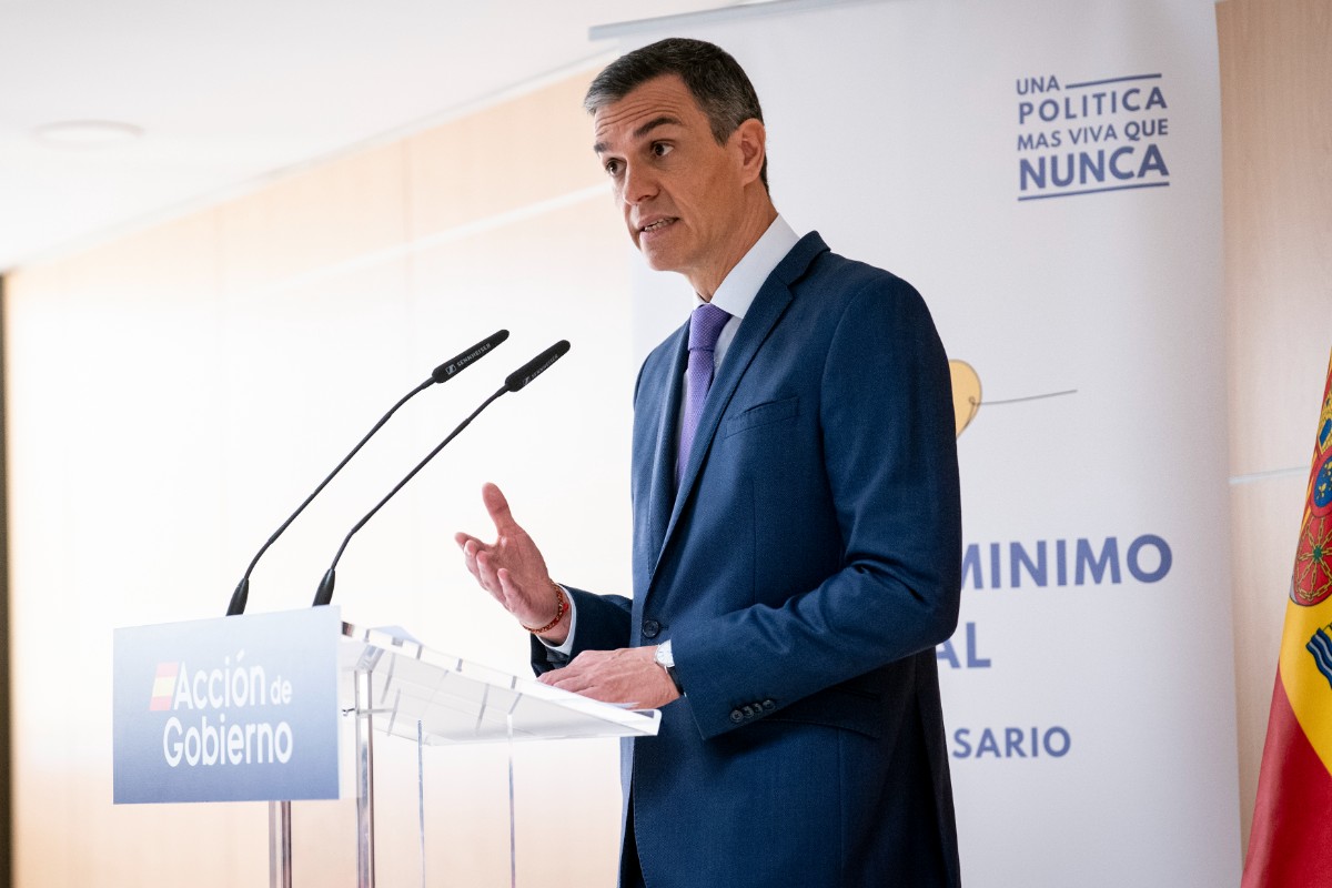 Pedro Sánchez hará una declaración institucional sin preguntas este lunes a las 8.30h desde La Moncloa