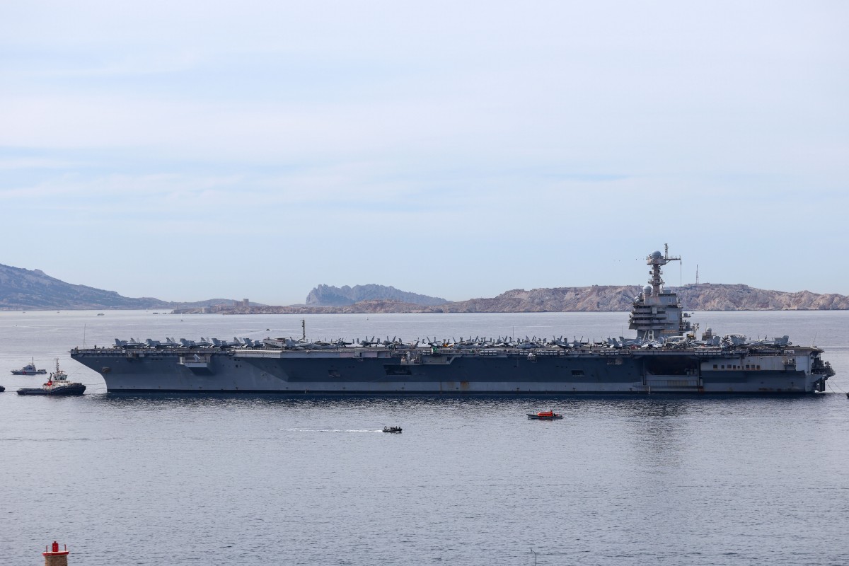 La Administración Trump despliega el portaaviones USS Gerald R.Ford en el Caribe, incrementando la presión contra el régimen de Maduro