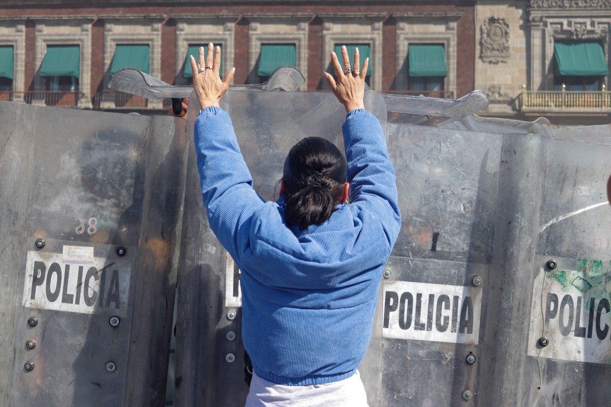 Sheinbaum descalifica las multitudinarias protestas en su contra y las tacha de «violentas»: «Había muy pocos jóvenes»