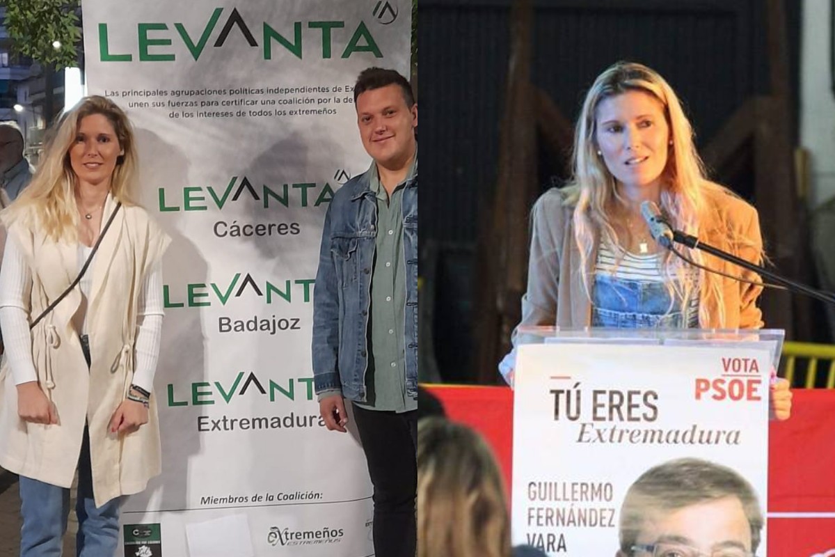El transfuguismo de Nélida Martín, candidata en la lista de María Guardiola en Extremadura: del PSOE al PP pasando por un partido regionalista