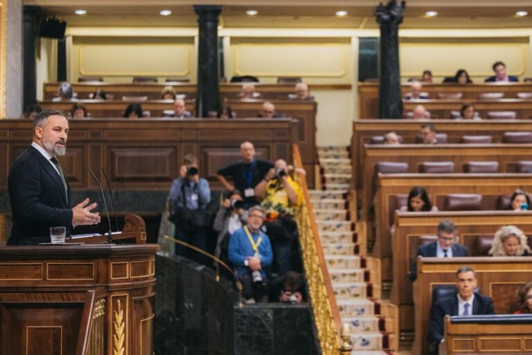 La intervención íntegra de Santiago Abascal en el Congreso
