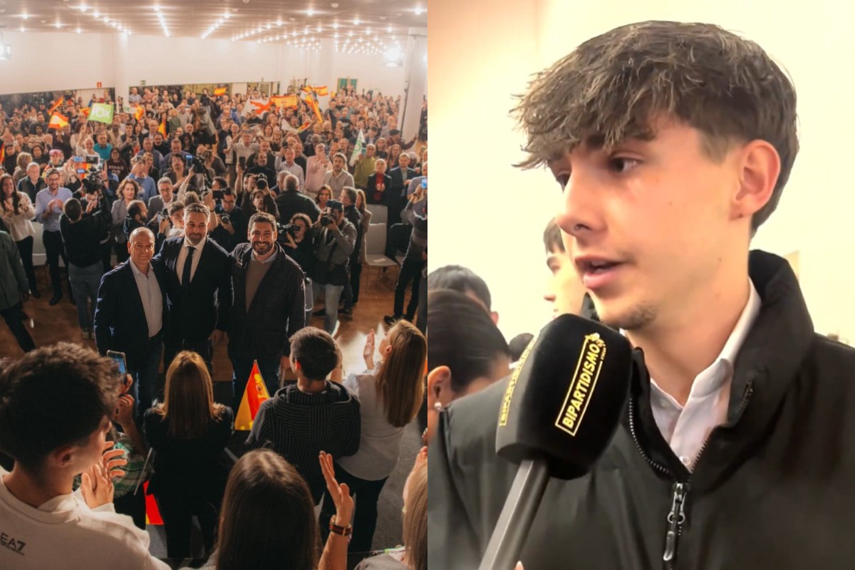 Apoyo total de los zaragozanos a Santiago Abascal: «Es el futuro presidente, el que va a salvar nuestro país»