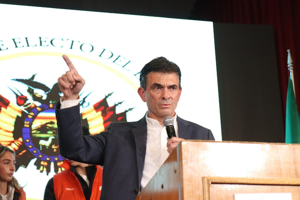 El presidente electo de Bolivia, Rodrigo Paz, llama a constituir un Gobierno de «concertación»