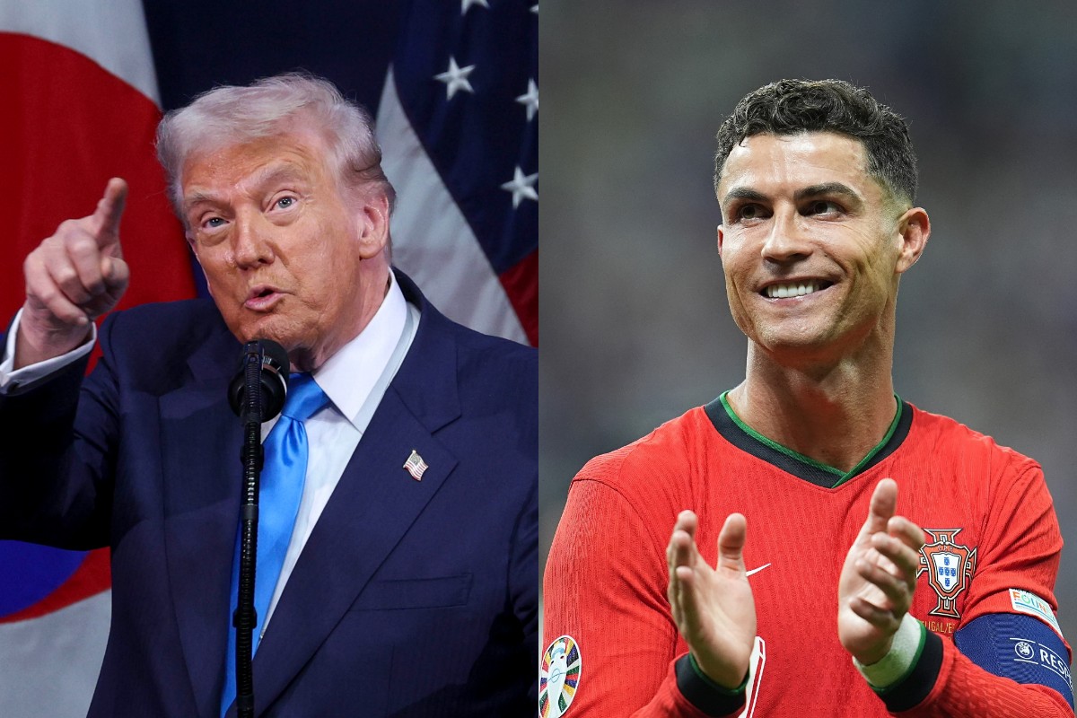 Cristiano Ronaldo elogia a Trump durante una entrevista con Piers Morgan: «Es uno de los hombres que puede cambiar el mundo»
