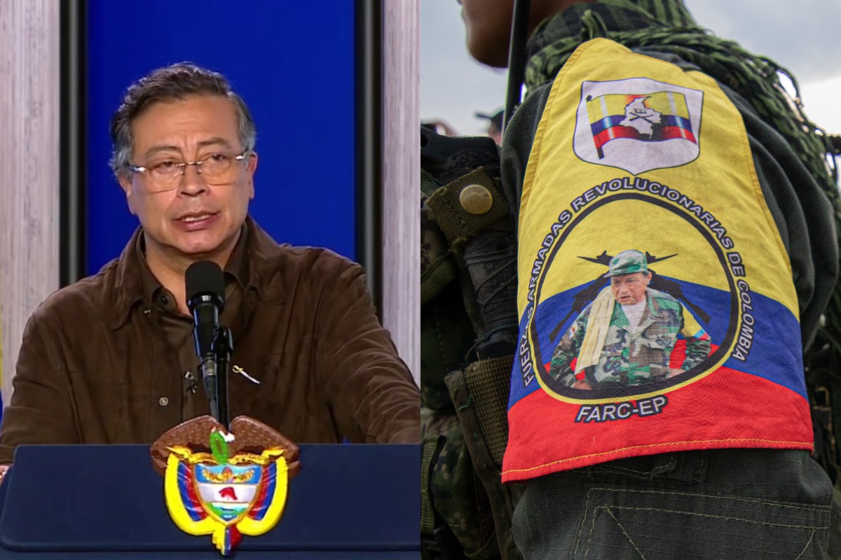 Petro es señalado ahora por haber recibido apoyo de los terroristas de las FARC durante la campaña presidencial de 2022