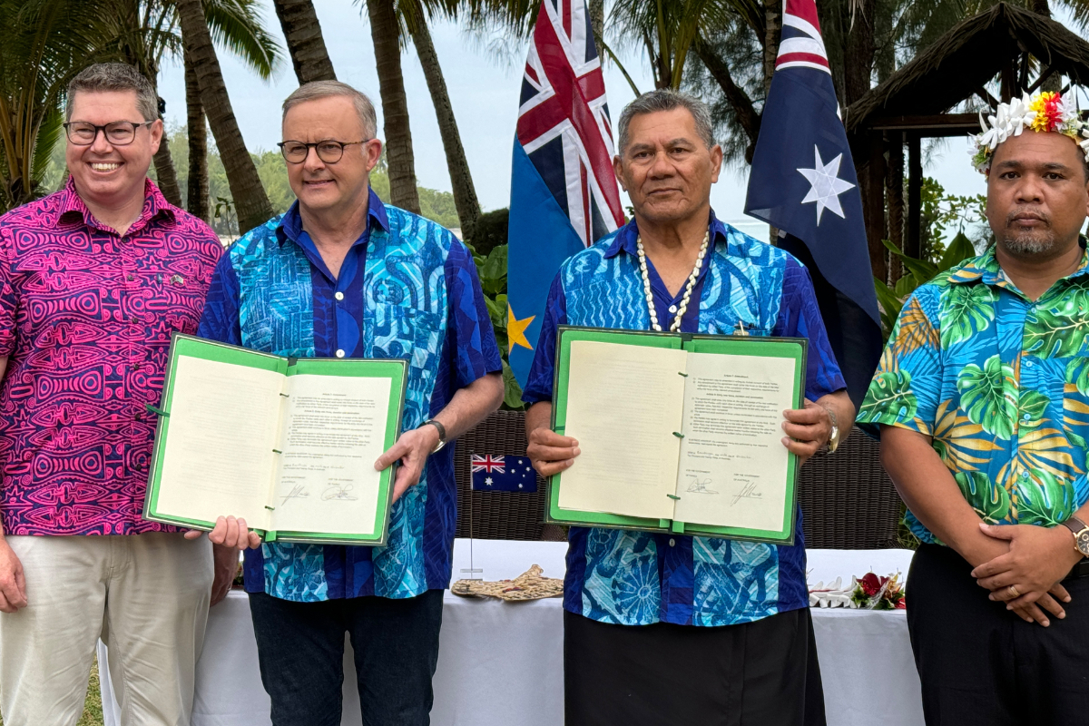 Australia abrirá la puerta en 2026 a los primeros «refugiados climáticos» de la historia, procedentes del archipiélago de Tuvalu
