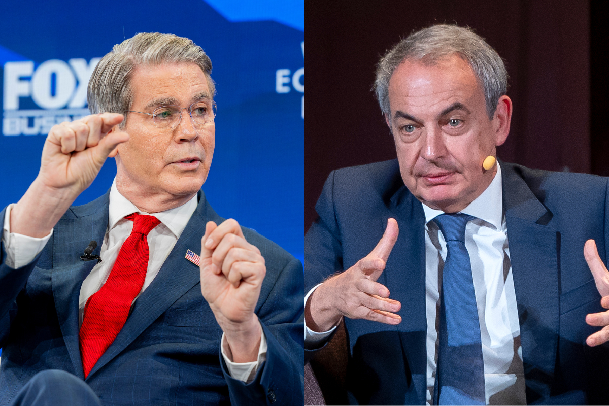 El secretario del Tesoro de EEUU, Scott Bessent, arremete contra Zapatero por ser una pieza clave del chavismo: «Fue un gran facilitador de Maduro»