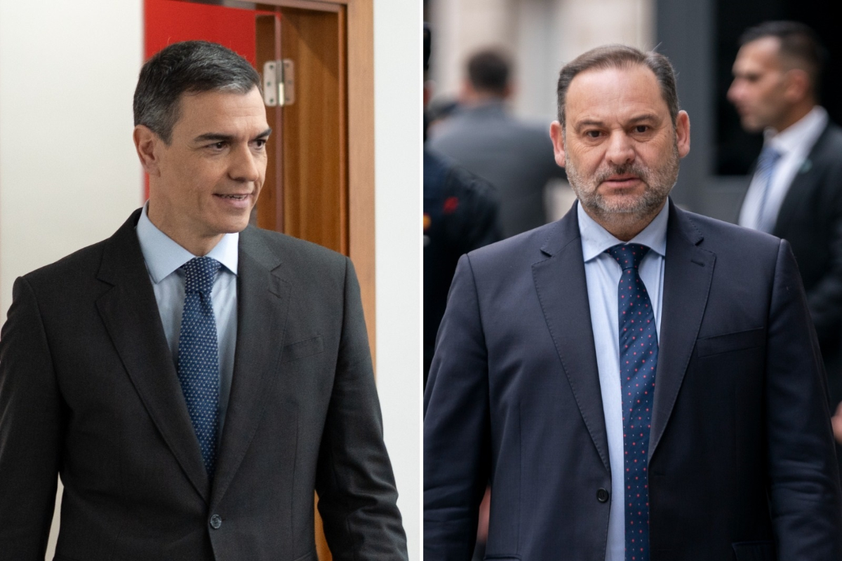Sánchez elogió a Ábalos por WhatsApp un día después de desvelarle la investigación a Koldo: «Tus intervenciones son brillantes»