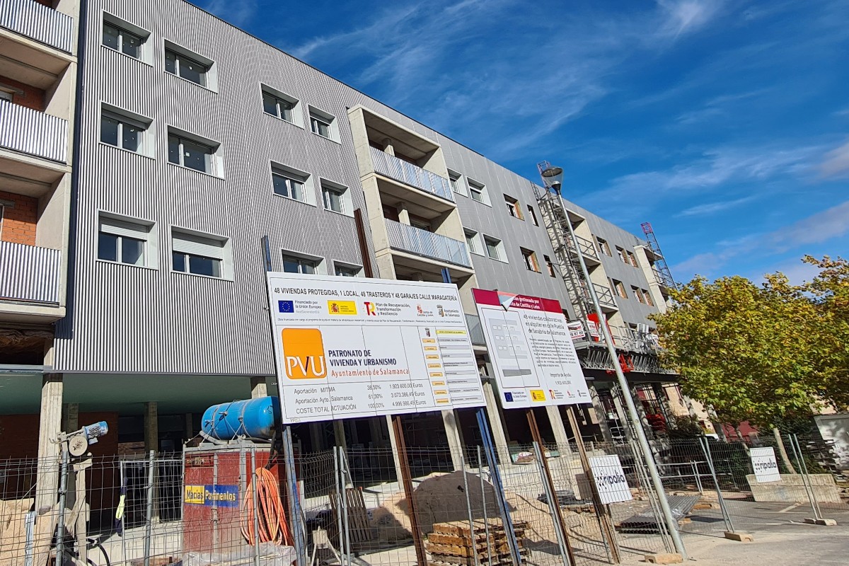 La vivienda protegida vuelve a caer en 2025 en España y se aleja cada vez más de la media europea