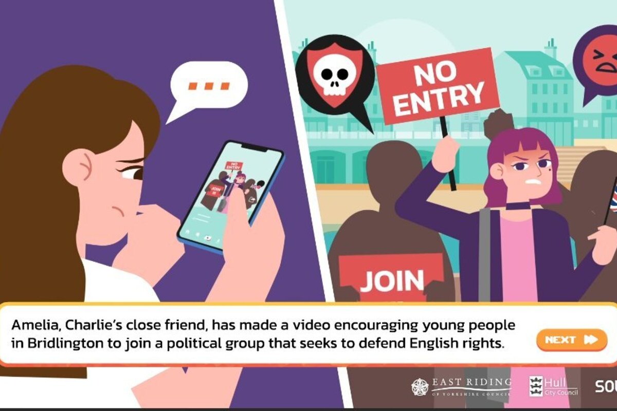 El Gobierno británico lanza un videojuego para niños en el que si expresas tu oposición a la inmigración, corres el riesgo de perder y ser identificado