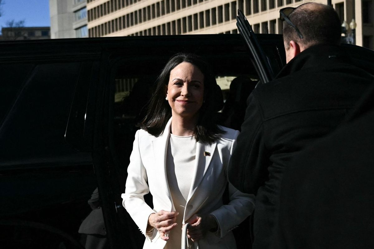 María Corina Machado, tras reunirse con Donald Trump en la Casa Blanca: «Contamos con él para la libertad de Venezuela»