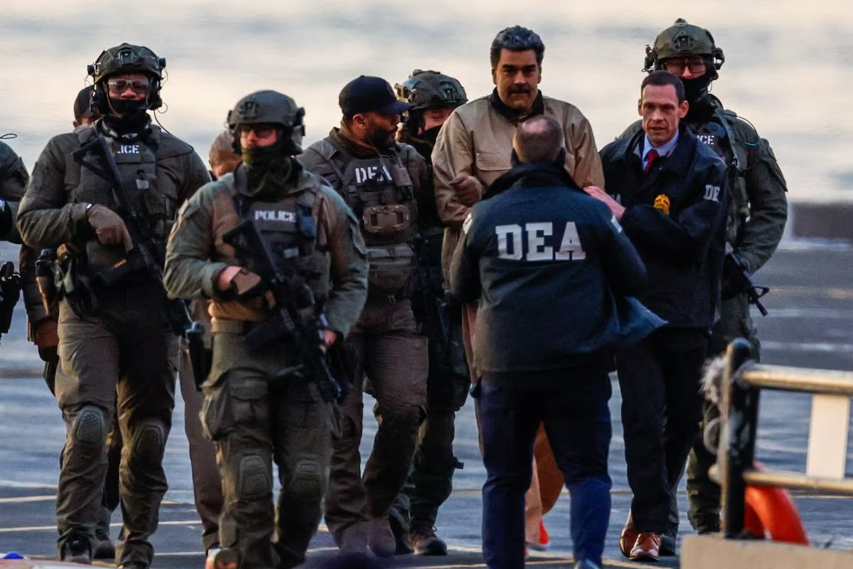 Maduro se declara «inocente» de cargos de terrorismo y narcotráfico al ser presentado ante un tribunal de Nueva York