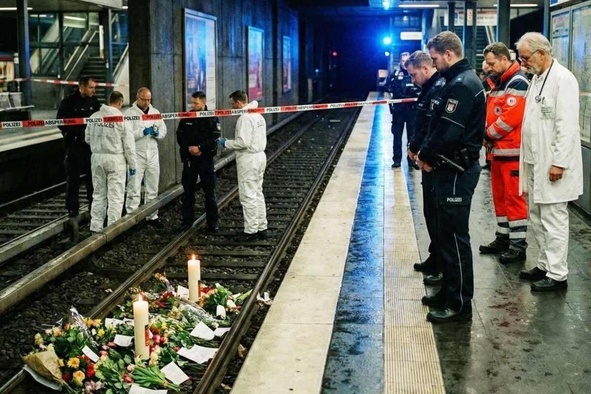 Un inmigrante sudanés empuja contra las vías a una mujer en Hamburgo (Alemania) y la sujeta hasta que pasa el tren para acabar con su vida