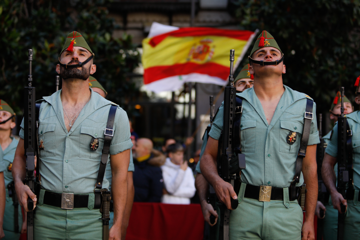 La Legión desfila este 2 de enero en la conmemoración de los 534 años de la Toma de Granada