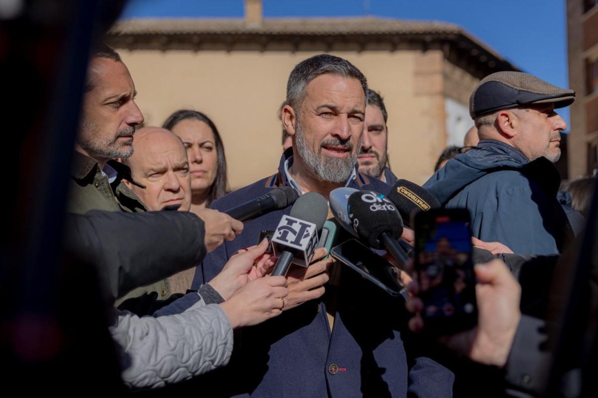 Santiago Abascal denuncia en La Almunia de Doña Godina que España va rumbo a la «tercermundización» de la vida pública y de las infraestructuras