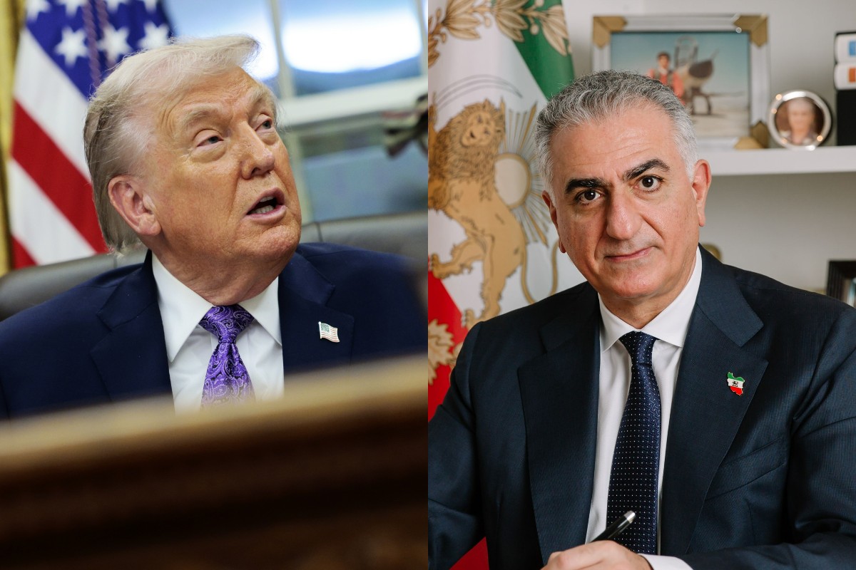 El príncipe heredero de Irán agradece a Donald Trump por apoyar las protestas contra el régimen de los Ayatolás