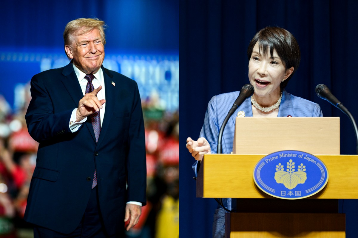 Trump estrecha vínculos con la primera ministra de Japón, Sanae Takaichi, durante una conversación telefónica