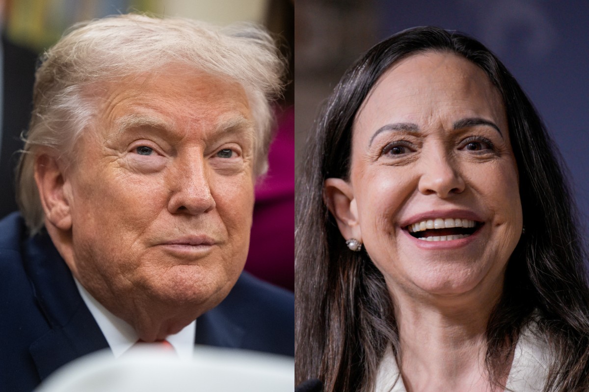 Trump anuncia que se reunirá con María Corina Machado la próxima semana: «Estoy deseando saludarla»
