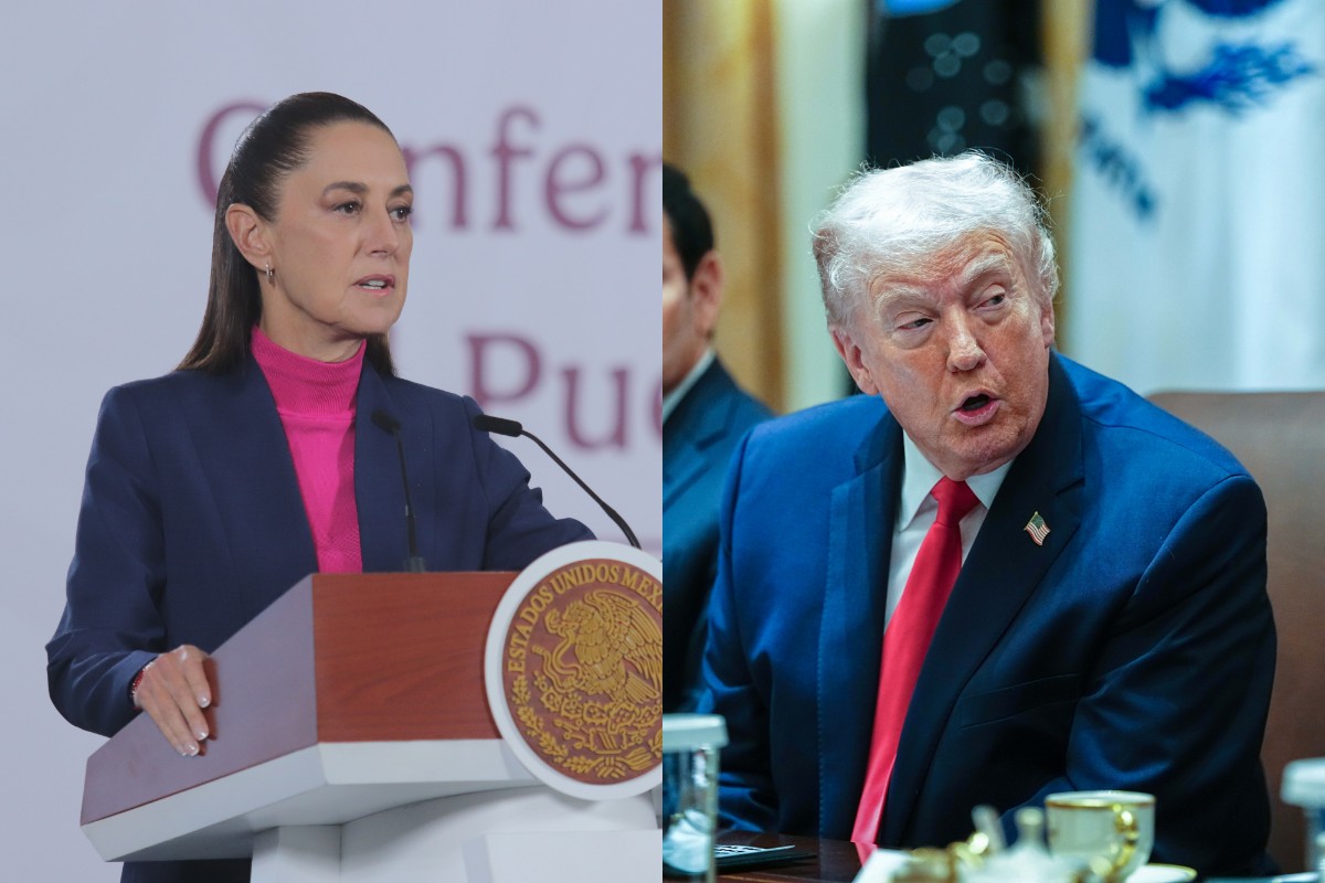 Trump conversa telefónicamente con Sheinbaum sobre inmigración ilegal y combate al narcotráfico