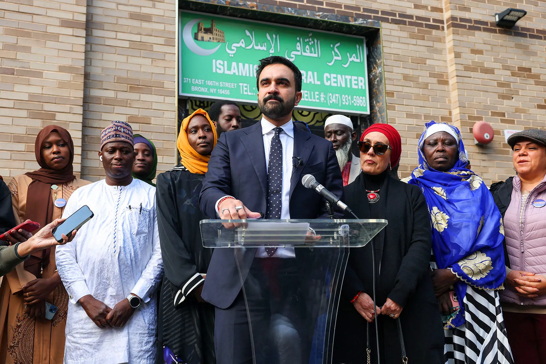 El alcalde de Nueva York insinúa que las víctimas del 11S fueron los musulmanes: «Mi tía dejó de coger el metro porque no se sentía segura con su hiyab»