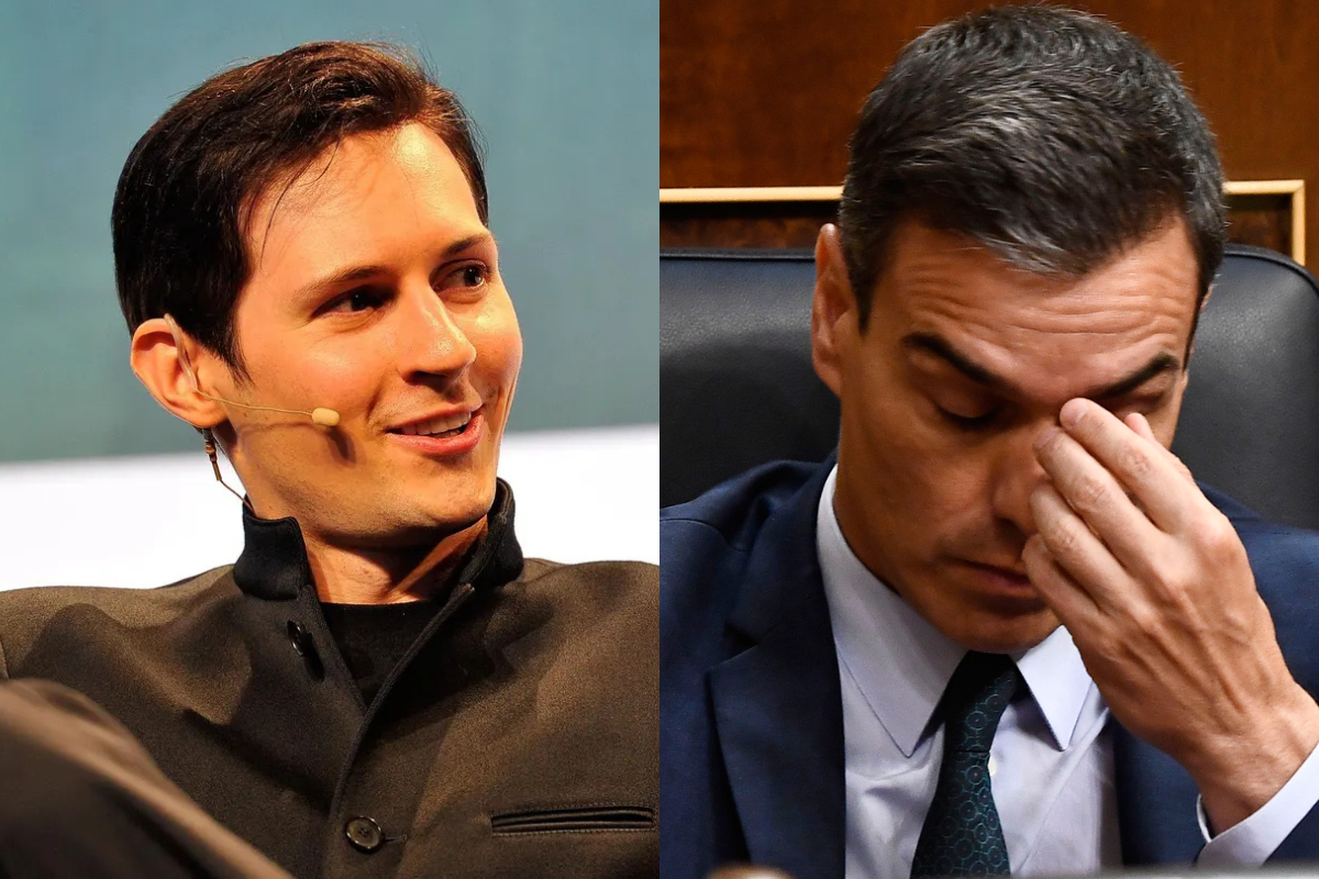 El CEO de Telegram carga contra Pedro Sánchez: «Puede convertir España en un Estado vigilado bajo el pretexto de la protección»